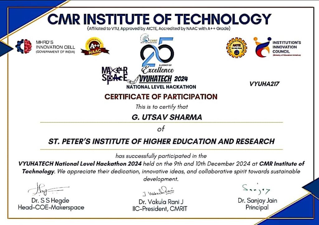 Hackathon Participation