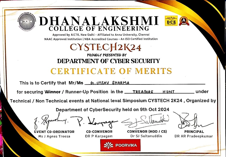 Participation in Symposium