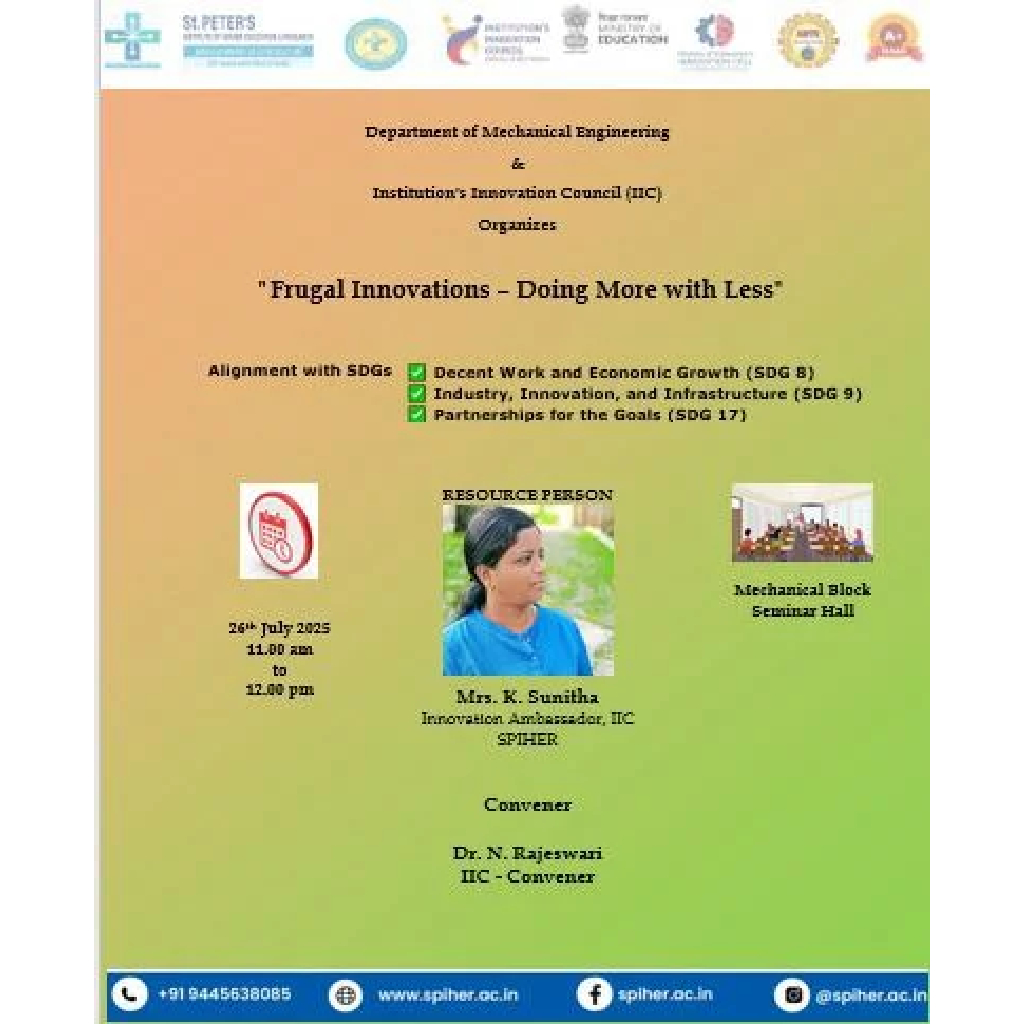 Frugal Innovations – Doing More With Less