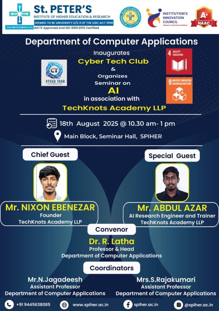 Seminar on AI