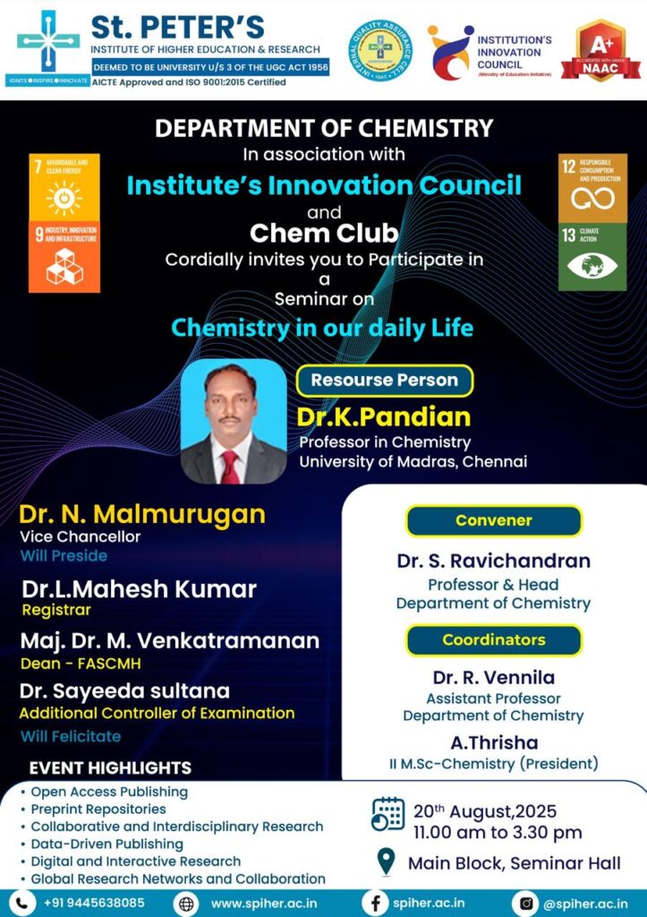 Seminar On Chemistry In Our Daily Life