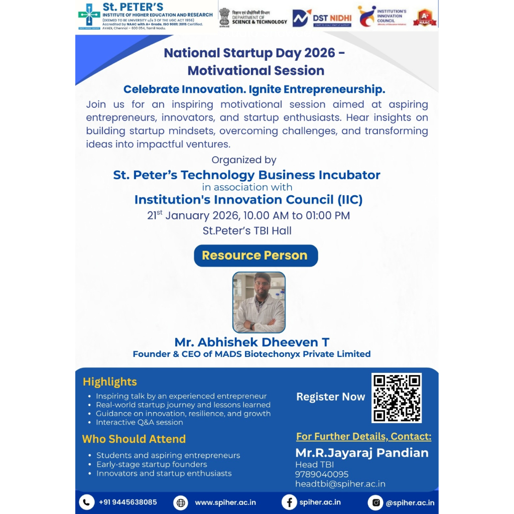 National Startup Day 2026