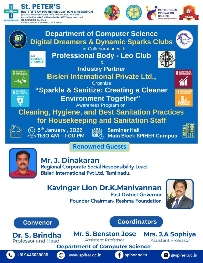 Sparkle & Sanitize: Creating a cleaner Environment Together