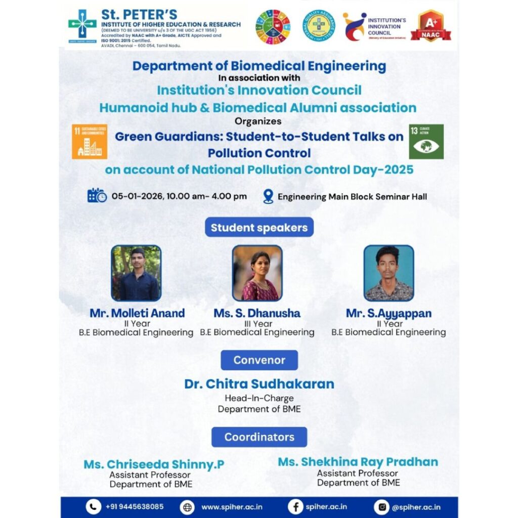 Green Guardians: Student to Student Talks on Pollution Control