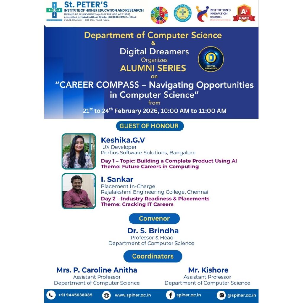 Alumni Series On Career Compass