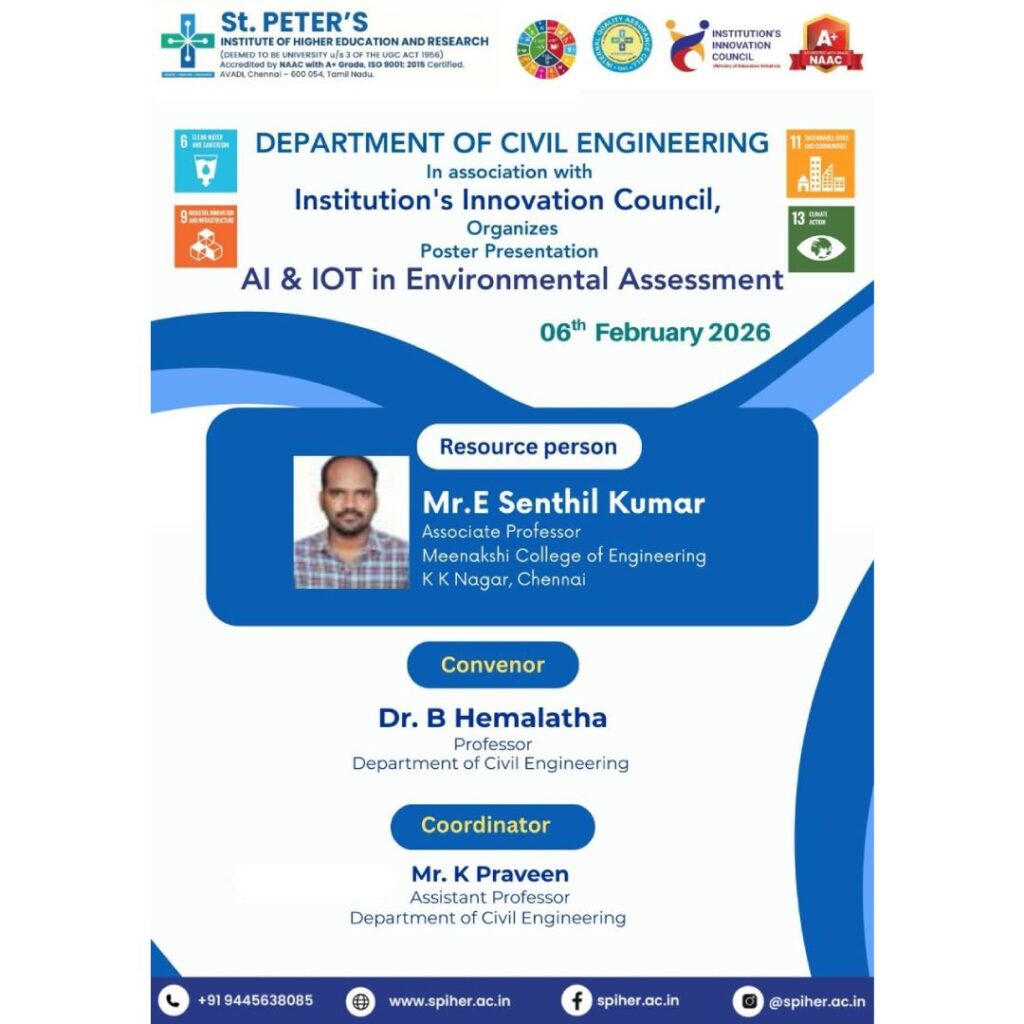 AI & IOT in Environmental Assessment