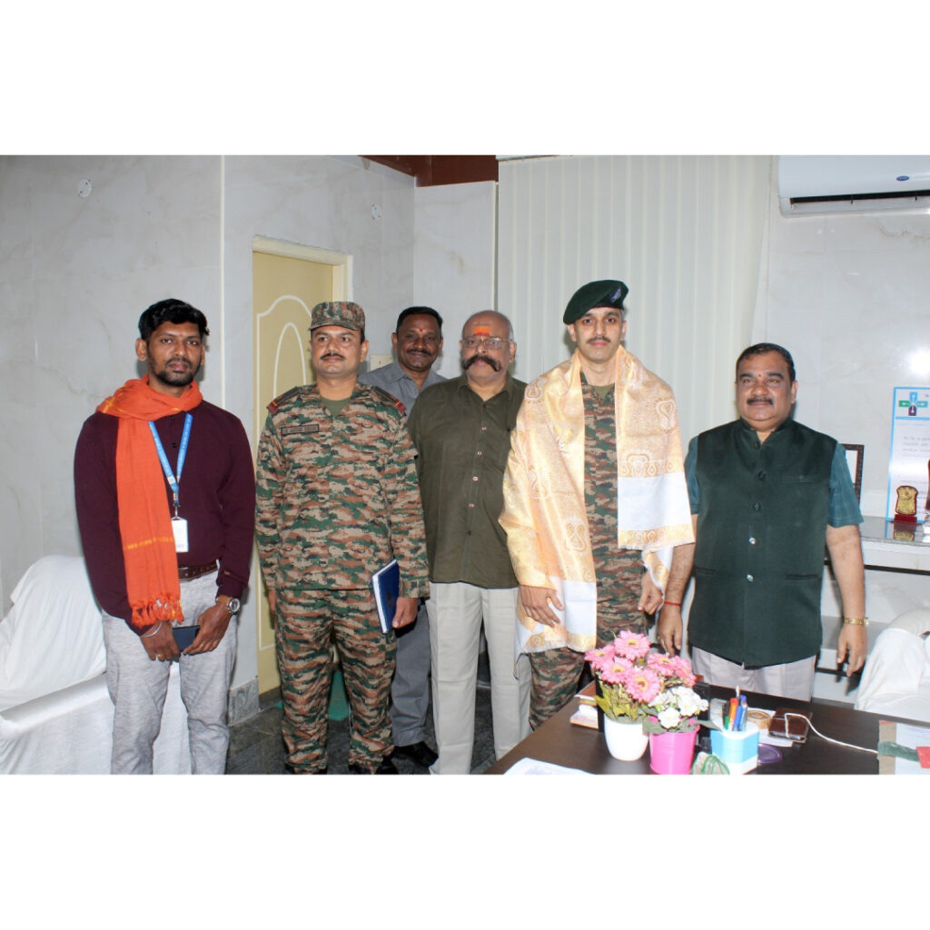 NCC OFFICER COMMANDING VISIT