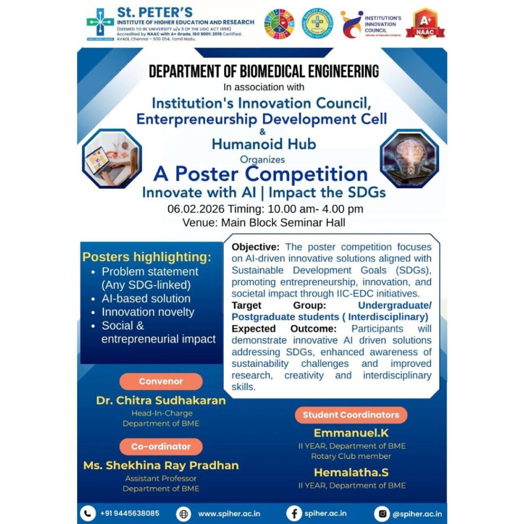 A Poster Competition Innovate With AI
