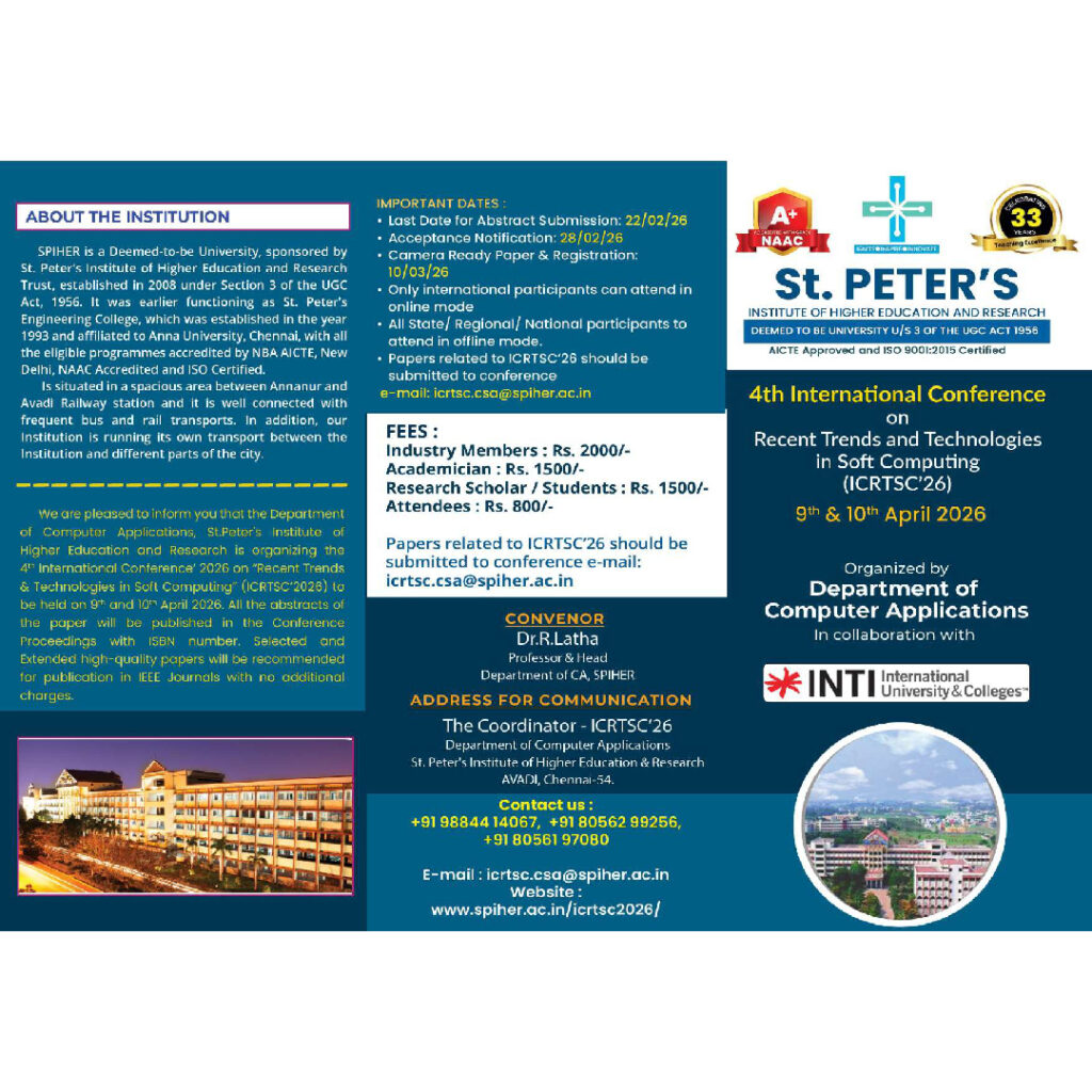 4th International Conference