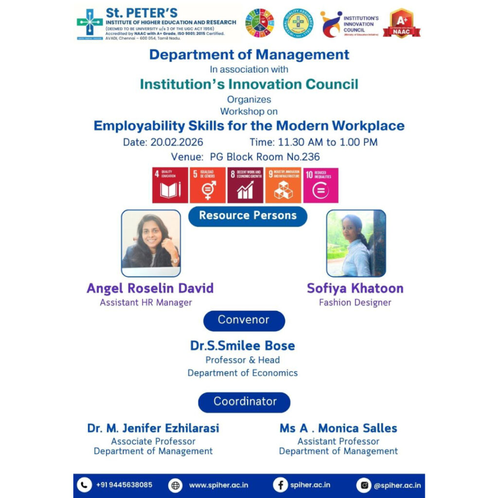 Workshop onEmployability Skills for the Modern Workplace