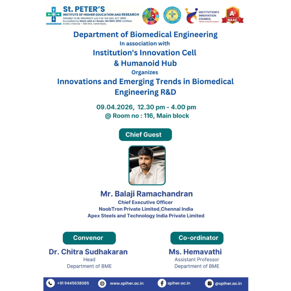 Innovations and Emerging Trends in Biomedical Engineering R&D