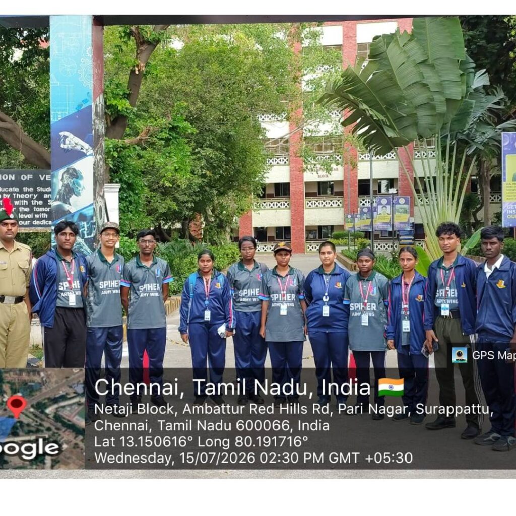 SPIHER NCC Cadets Attend Skill Development Programme