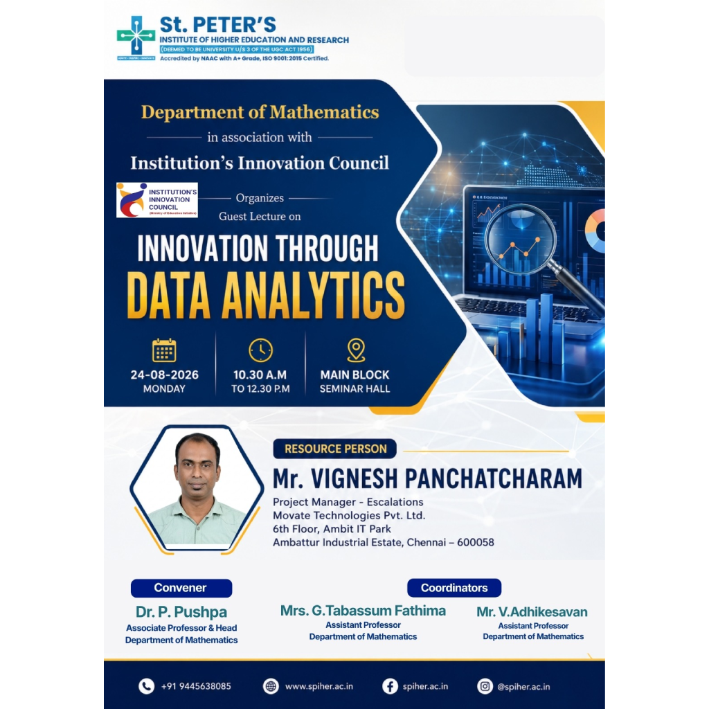 Innovation Through Data Analytics